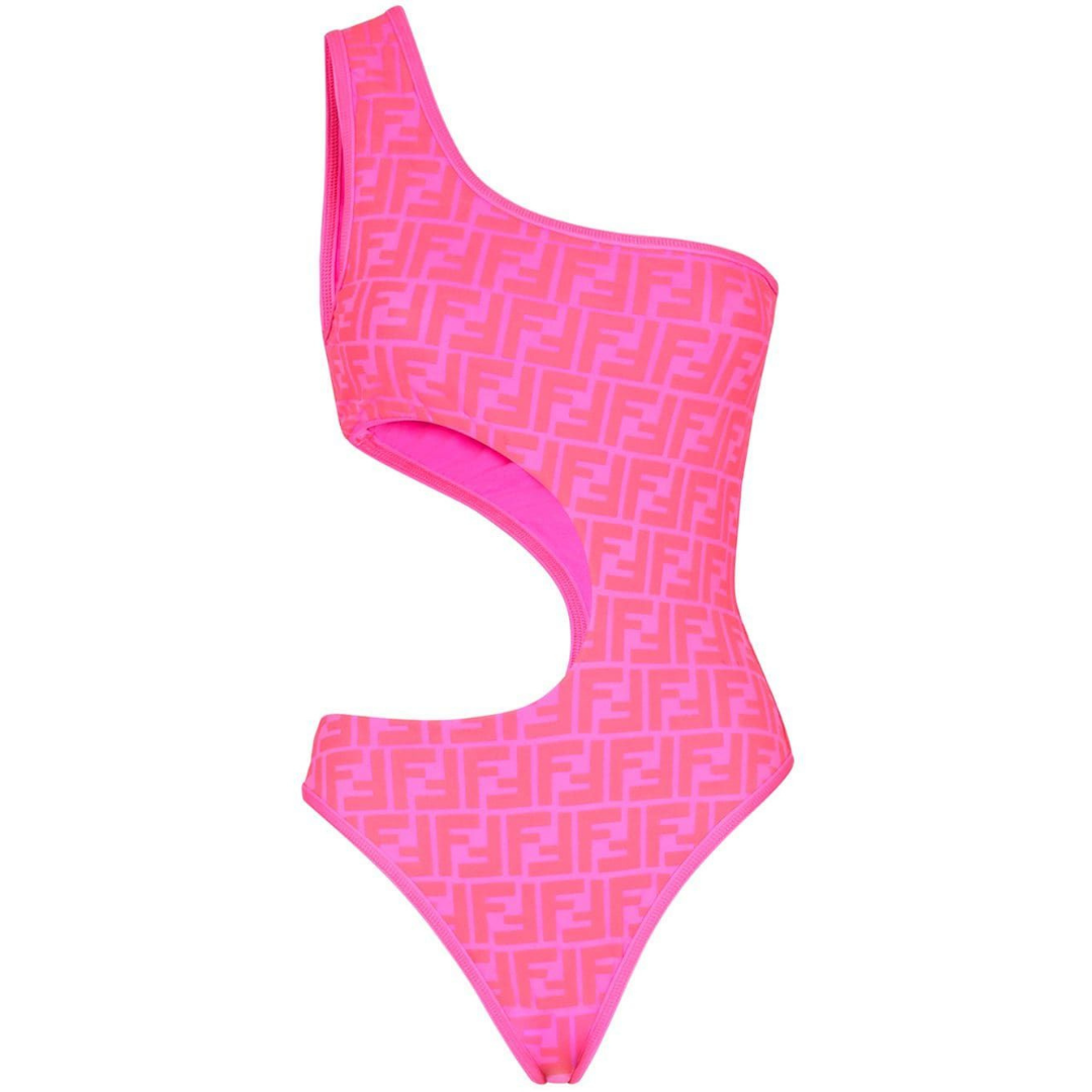 FF pink cut out swimsuit