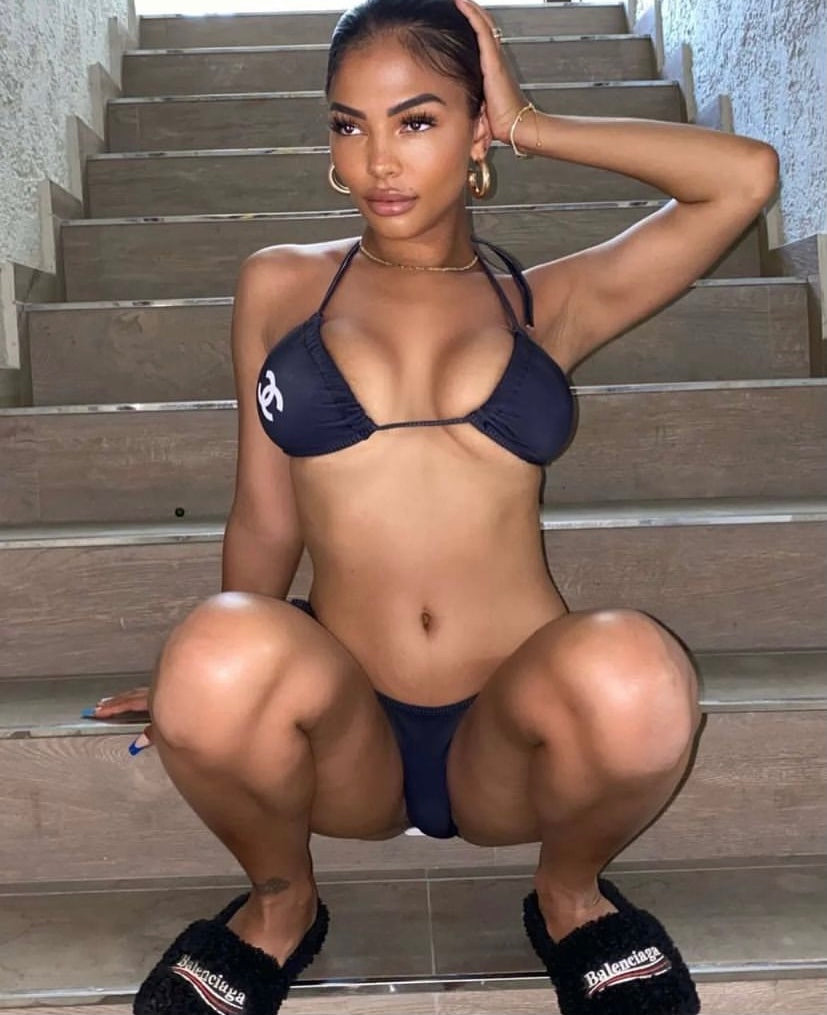 Double c bikini in black