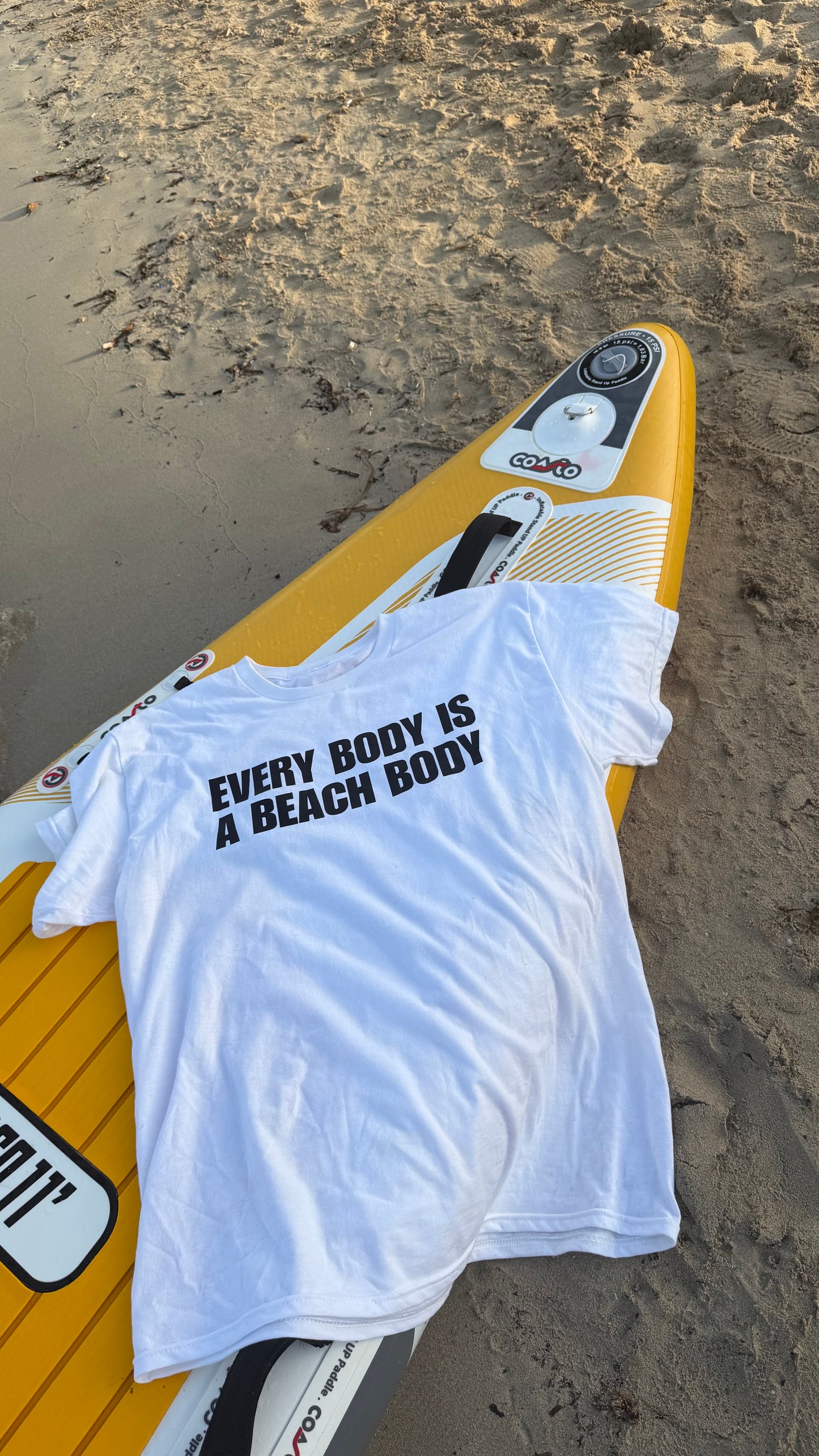 EVERY BODY IS A BEACH BODY T-SHIRT