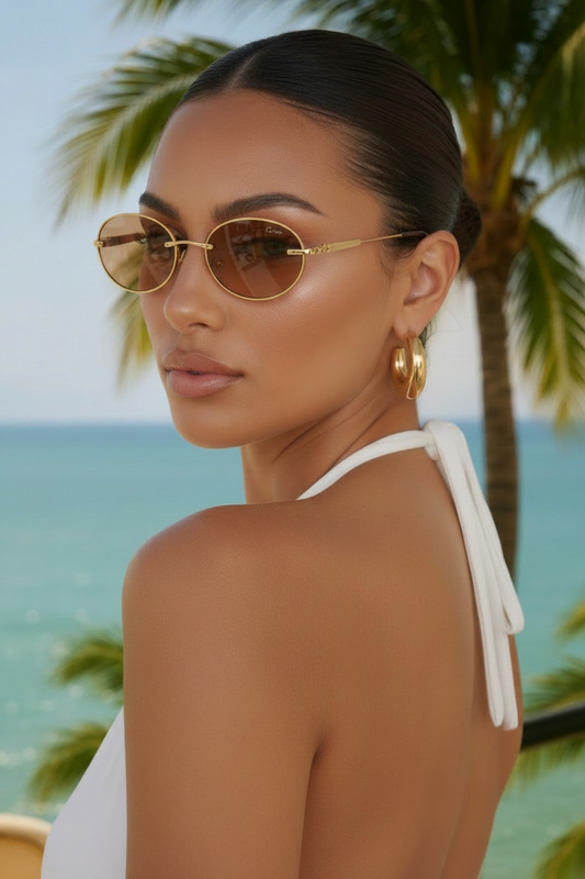 CRT Oval Sunglasses 3 Colours