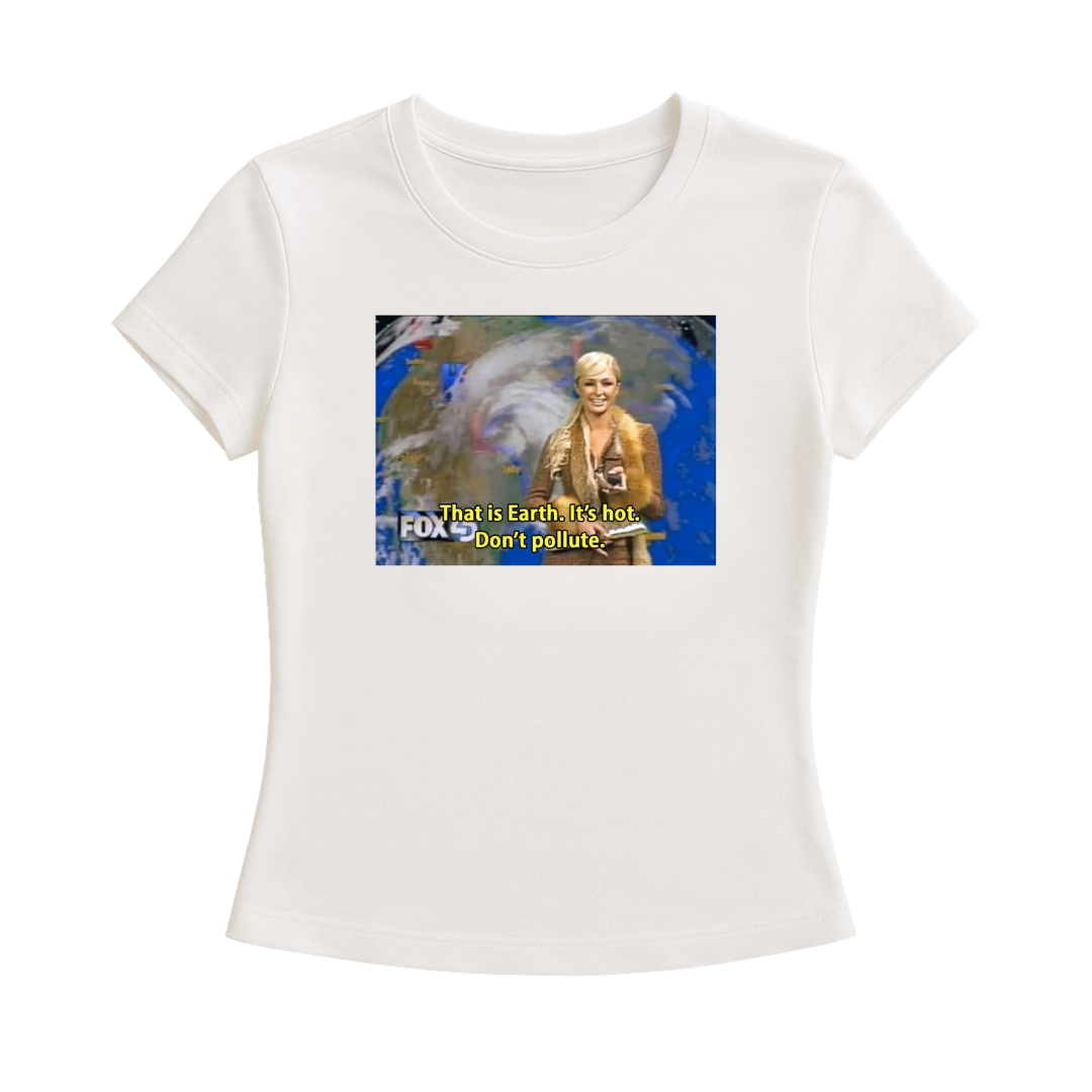 EARTH IS HOT BABY TEE