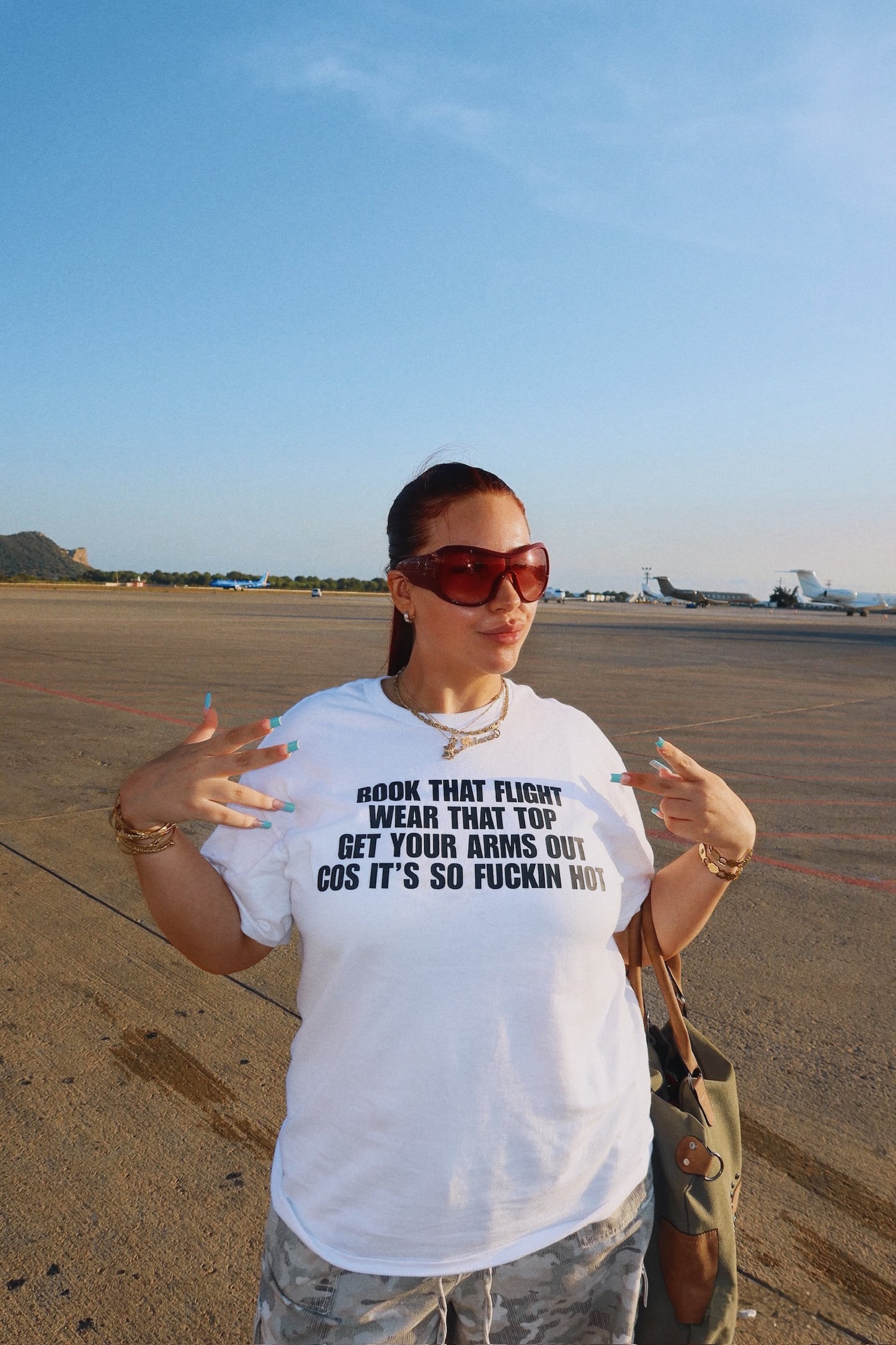 GET YOUR ARMS OUT T-SHIRT