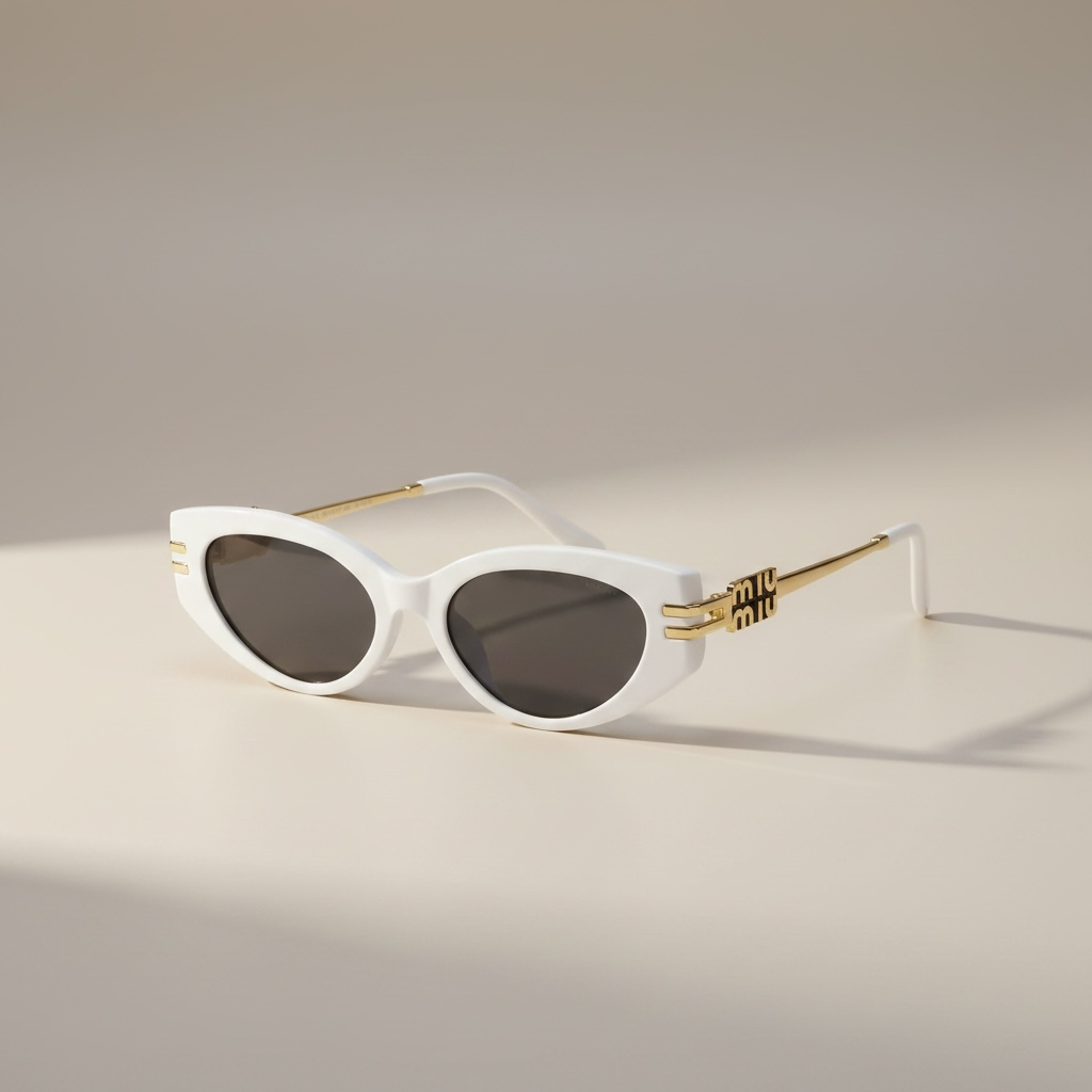 MM Gold Detail Cat Eye Sunglasses 3 Colours