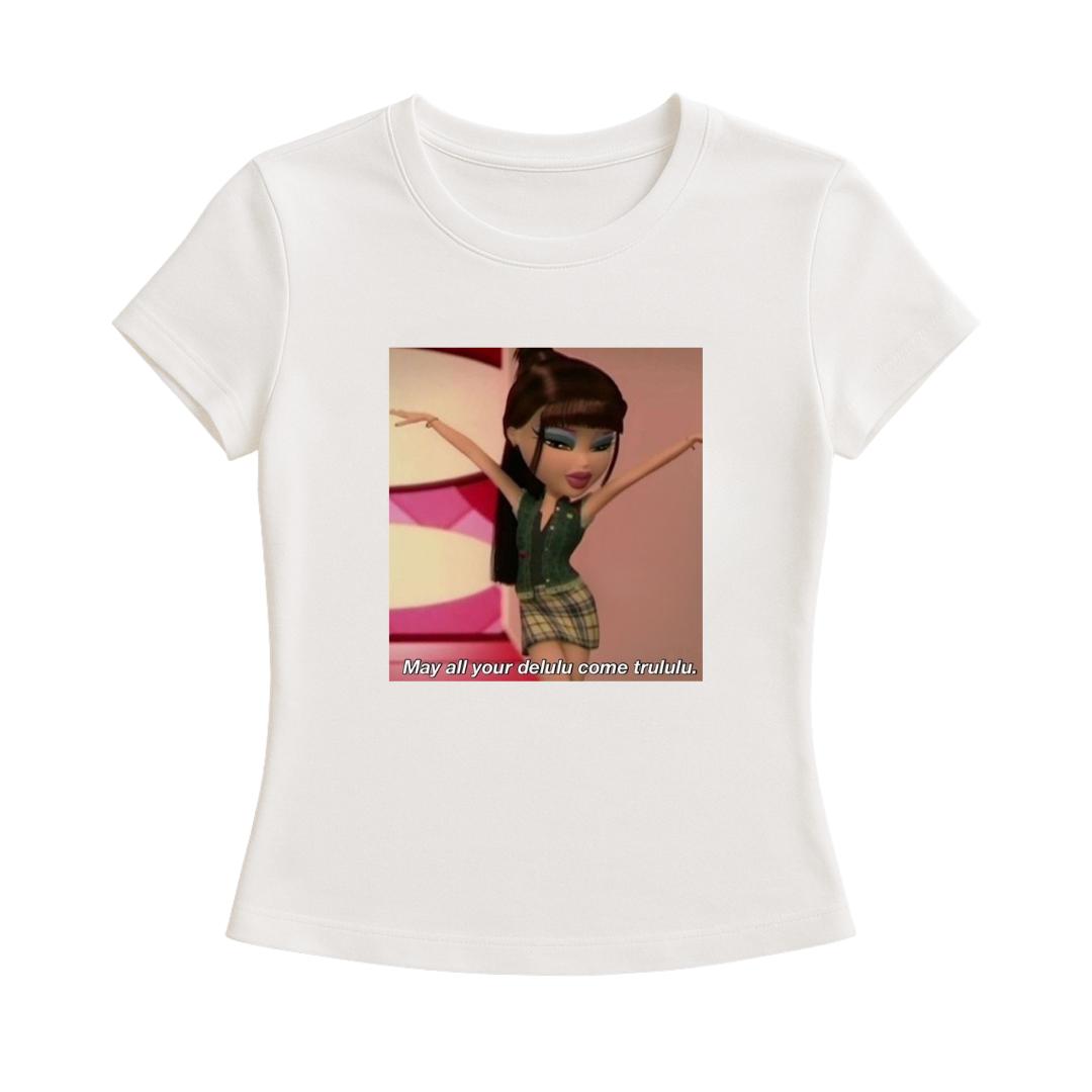 DELULU BABY TEE