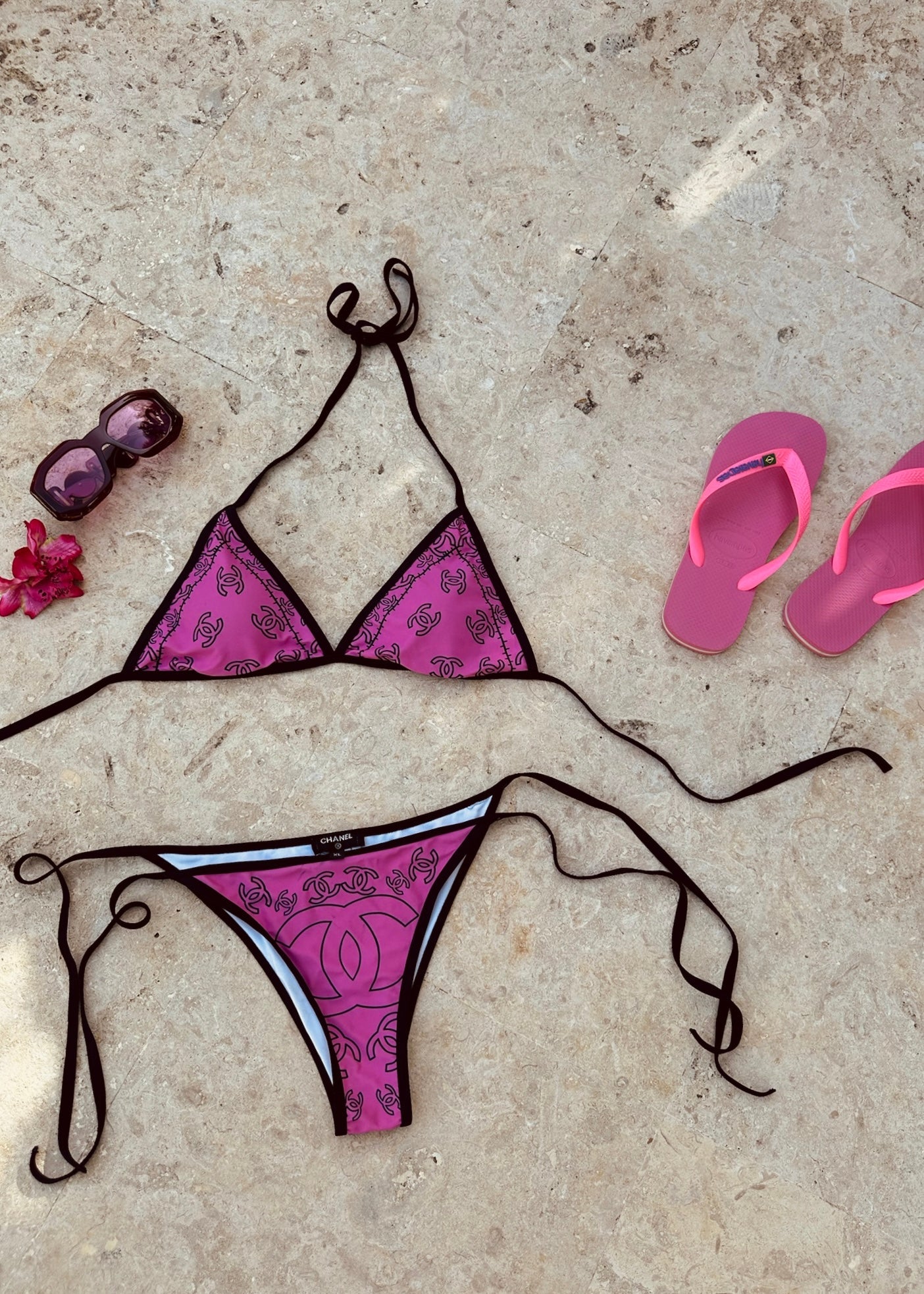 HOT PINK CC BIKINI