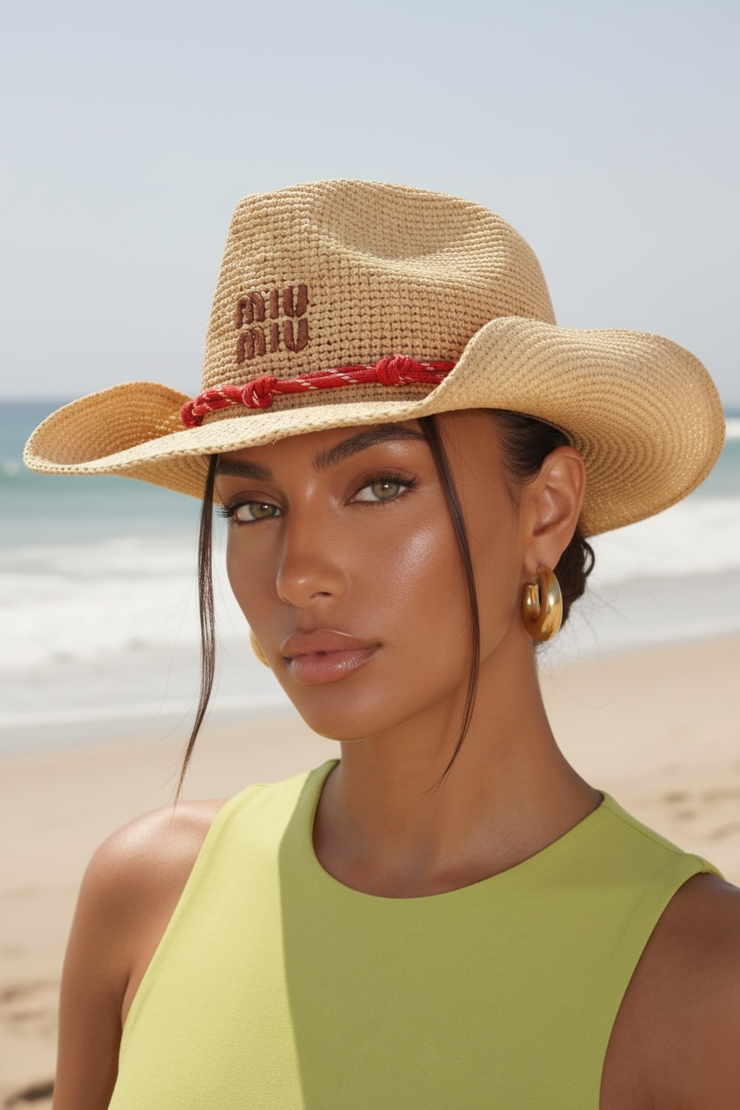 Straw MM cowboy hat