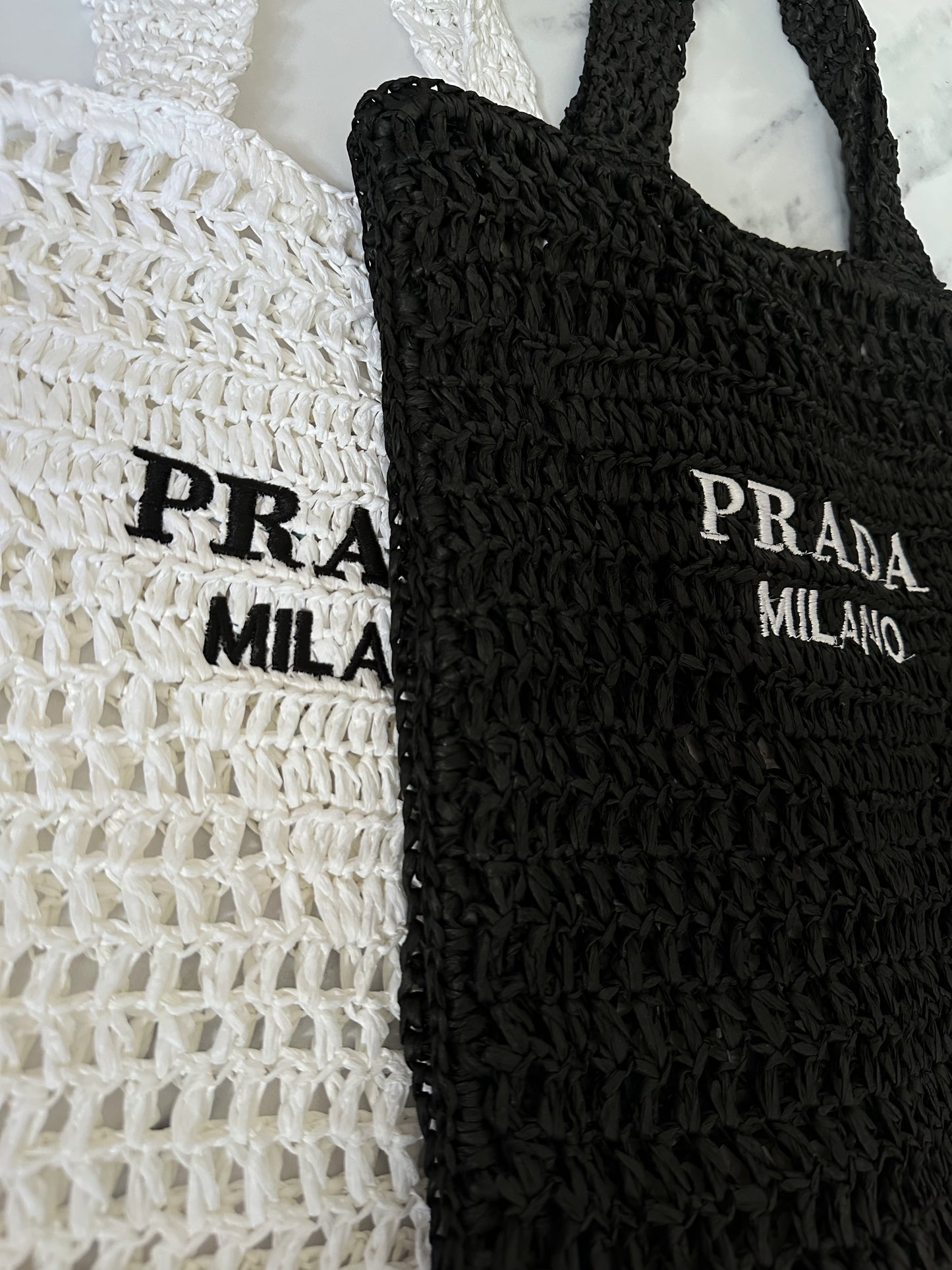 Milano beach bag in black