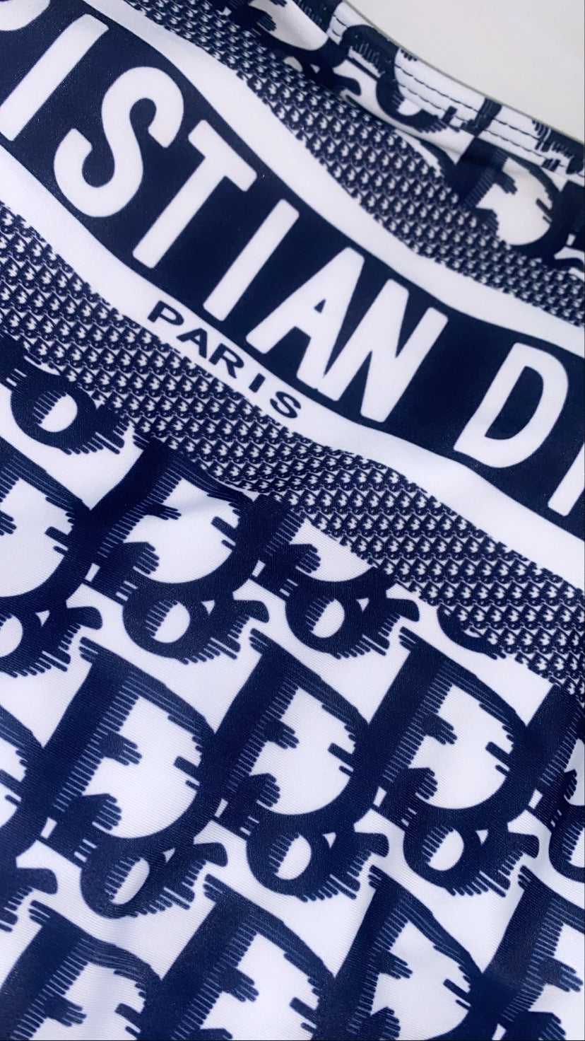 Adore her swimsuit in navy