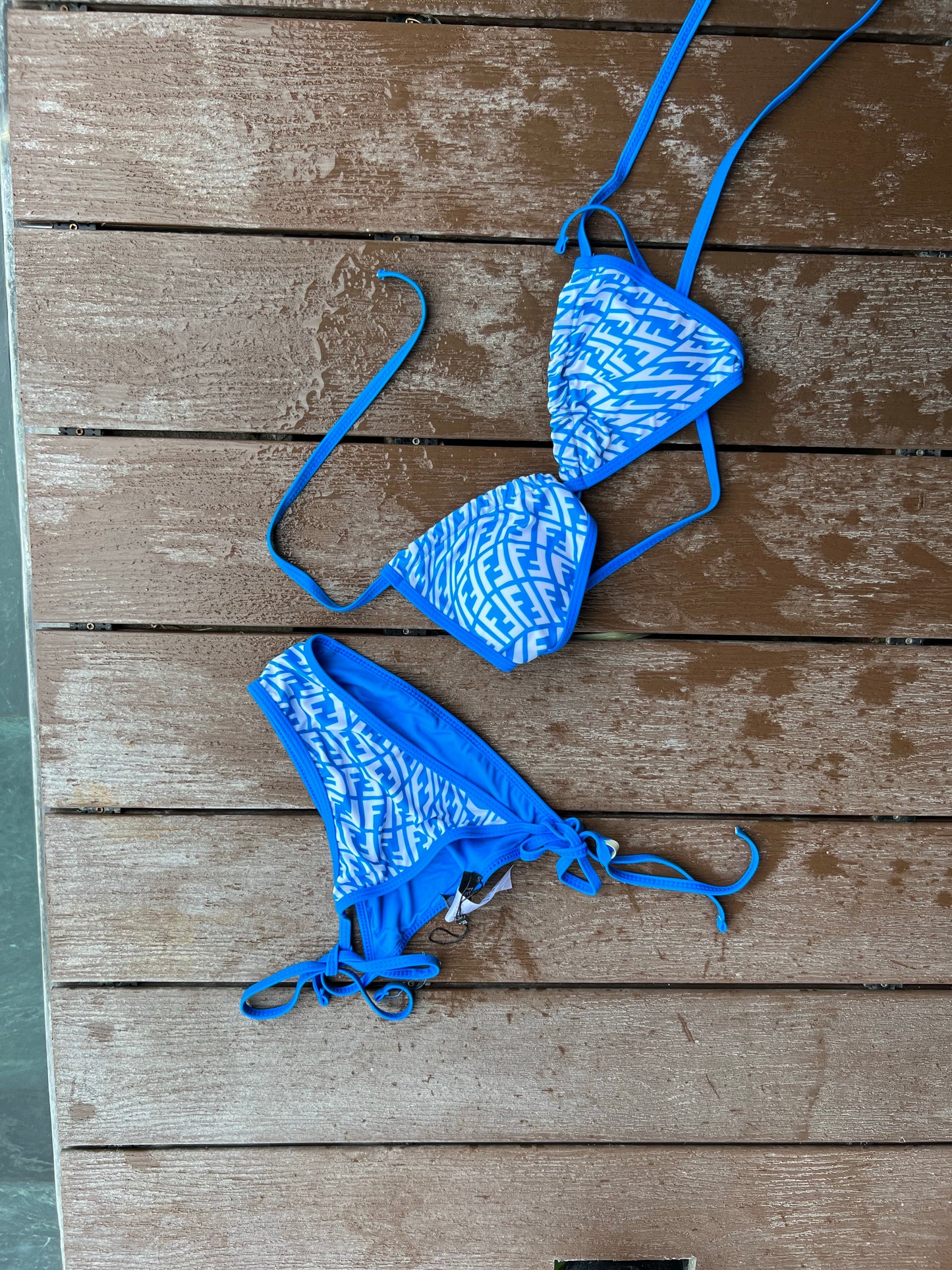 FF bikini in blue